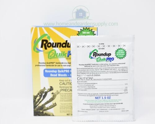 Roundup QuickPRO 3 Boxes- Makes 15 Gallons 73.3% Glyphosate Weed Root Killer gallery
