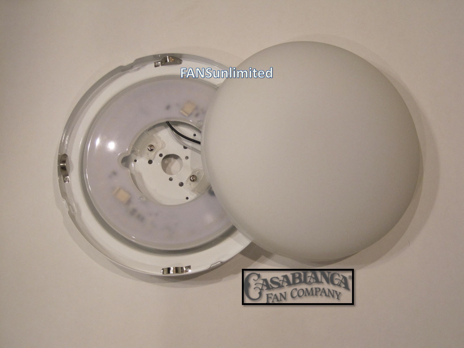 STEALTH Glass & LED Retrofit Repair Kit Casablanca Ceiling Fan gallery