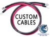 Battery Cables, SIZED TO FIT! 10 8 6 4 2 1 1/0 2/0 4/0 AWG Gauge with Lugs, Wire gallery