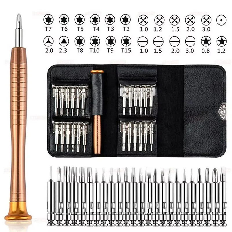 Precision Screwdriver Set 152-in-1 T5 T6 Torx PC Phone Laptop Repair Kit gallery