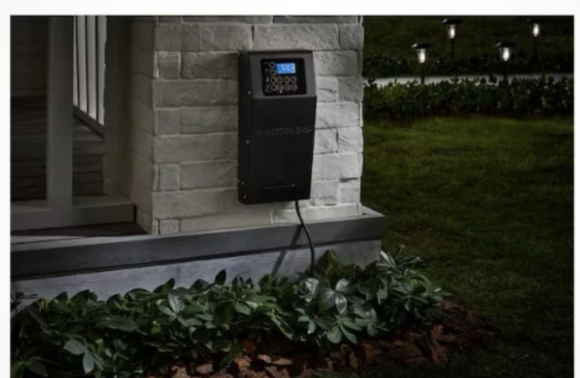 Hampton Bay Low Voltage 300W 3-Channel Digital Landscape Lighting Transformer gallery