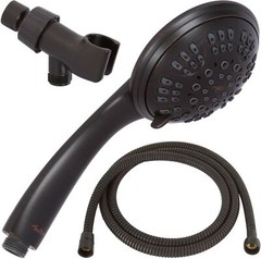 6 Function Handheld Shower Head Kit (Aqua Elegante) – Oil-Rubbed Bronze- 1.8 GPM