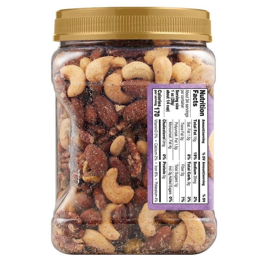 Member's Mark Lightly Salted Deluxe Mixed Nuts 34 OZ gallery