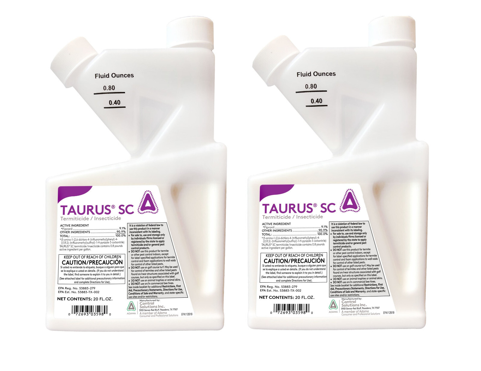 Taurus SC Termite Spray 20 oz ( 2 Bottles ) Generic Termidor SC Fipronil 9.1% gallery
