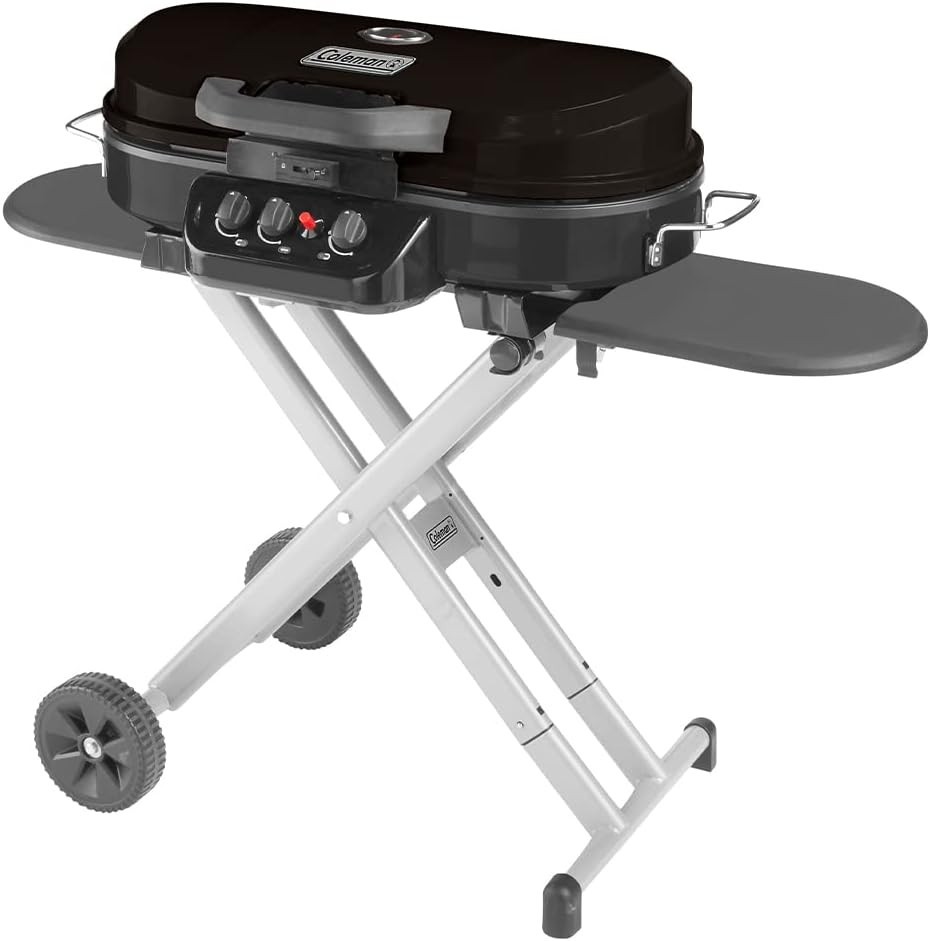 Coleman Roadtrip 285 Standup Propane Gas Grill Black, 3-Burner, 20K BTU gallery