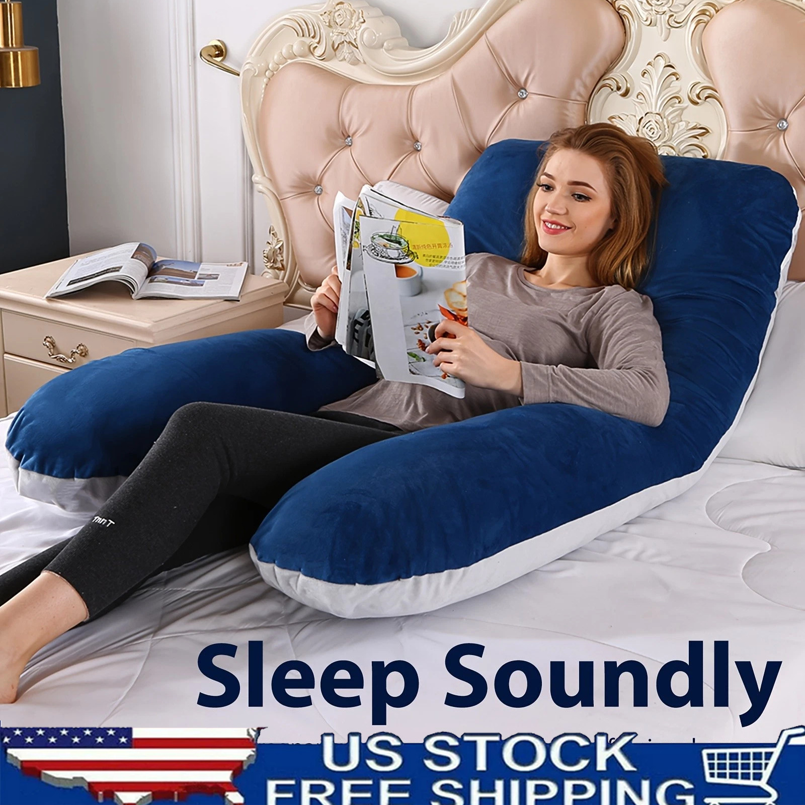 Pregnancy Pillows U Shaped Full Body Maternity Pillow Sleeping Pillow for Women gallery