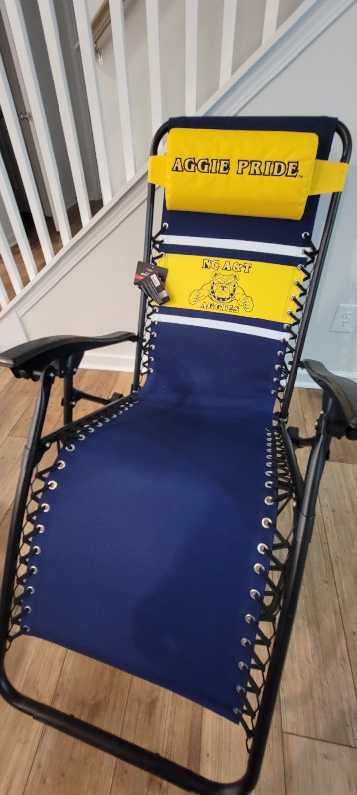 NC A&T Zero Gravity Chair 225 lbs Max Weight Capacity (Make us an offer) gallery