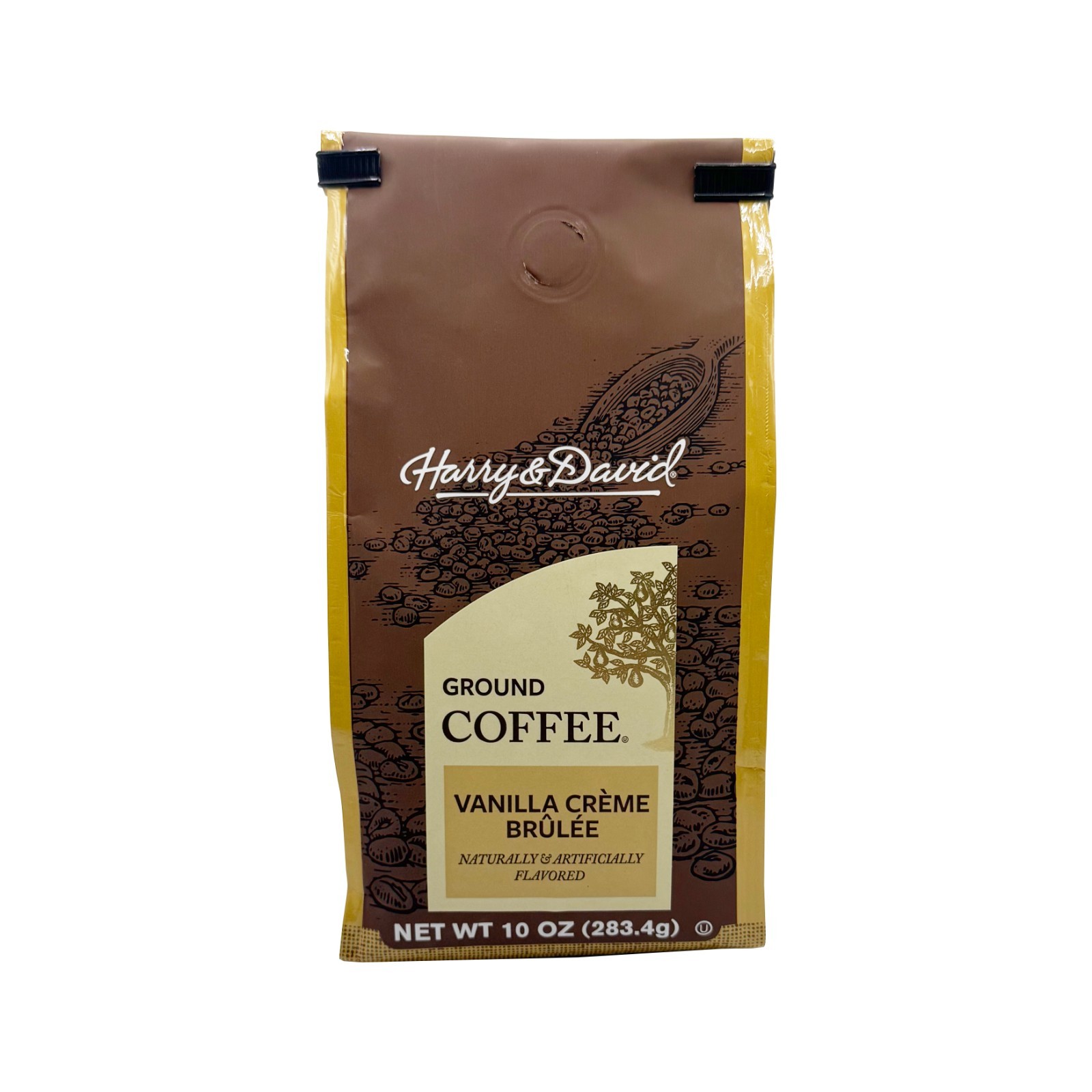 Harry & David Ground Coffee Vanilla Crème Brûlée 10 oz Flavored Coffee Bag gallery