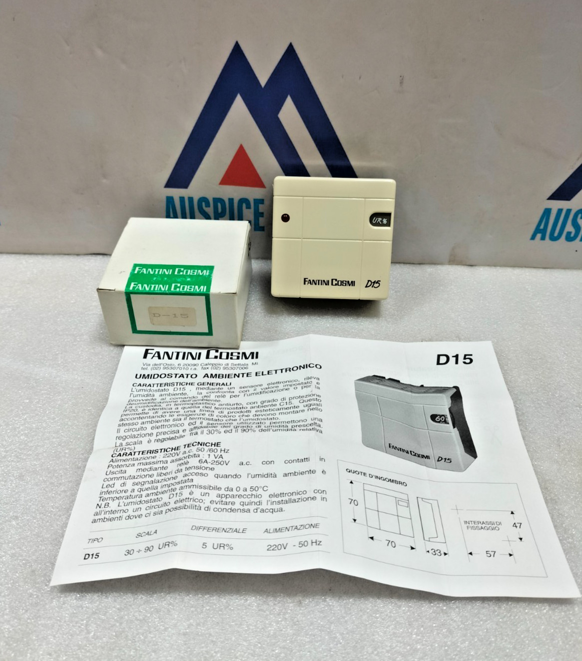 Fantini Cosmi D15 Humidity Switch gallery