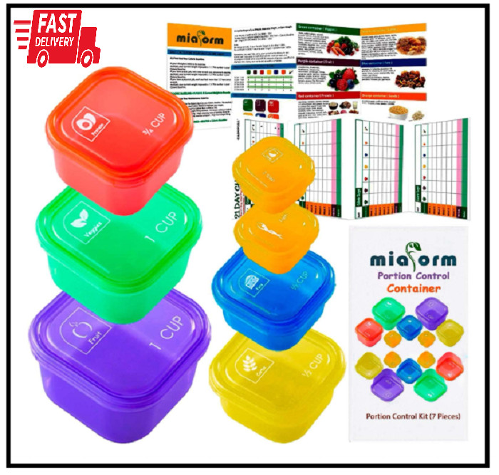 21 Day Fix Portion Control Containers Kit Meal Plan Diet Weight Loss 7 PCS USA gallery
