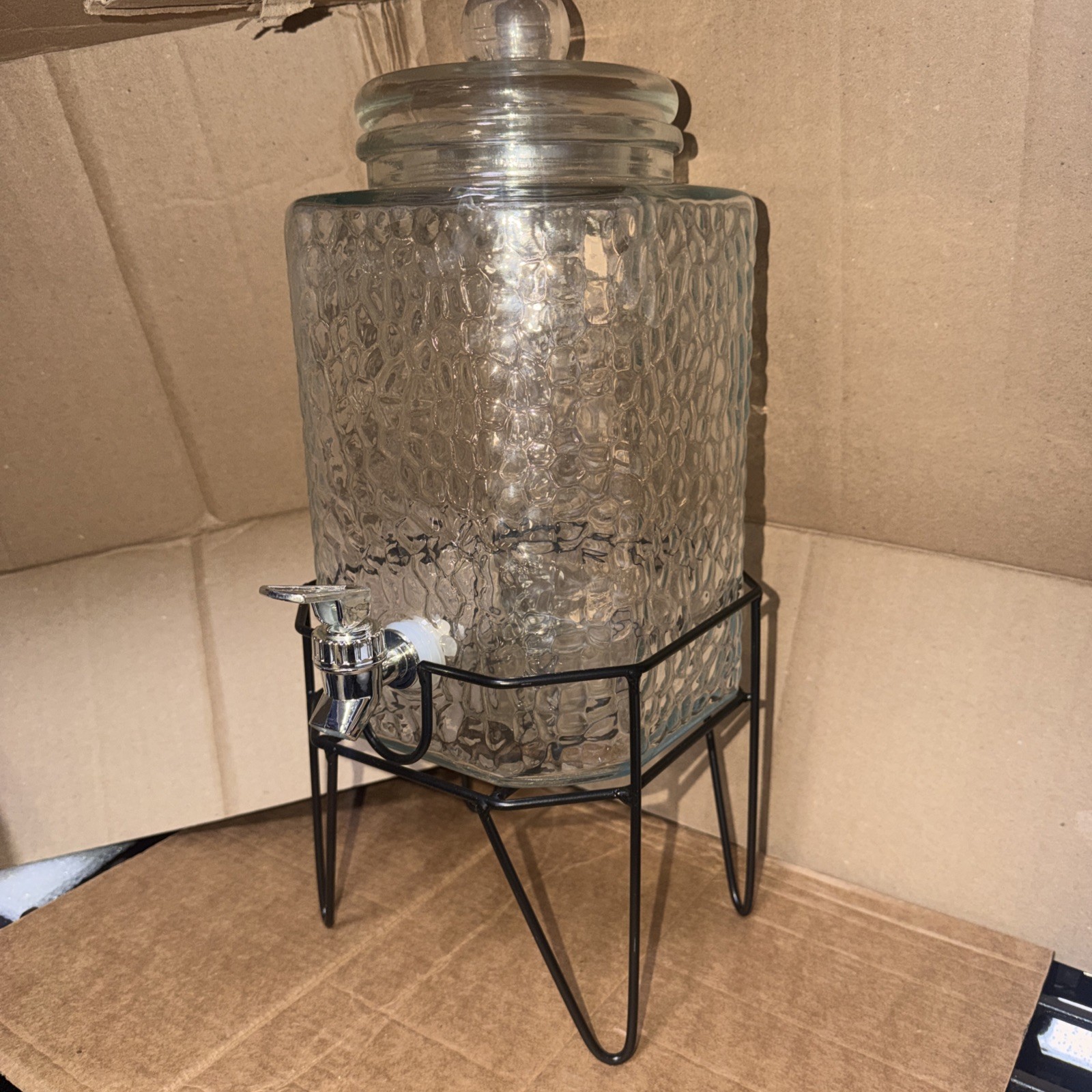 Stylesetter Beverage Dispenser With Stand, 1.5 /5.7 Gallon/Liters Unused VGC gallery