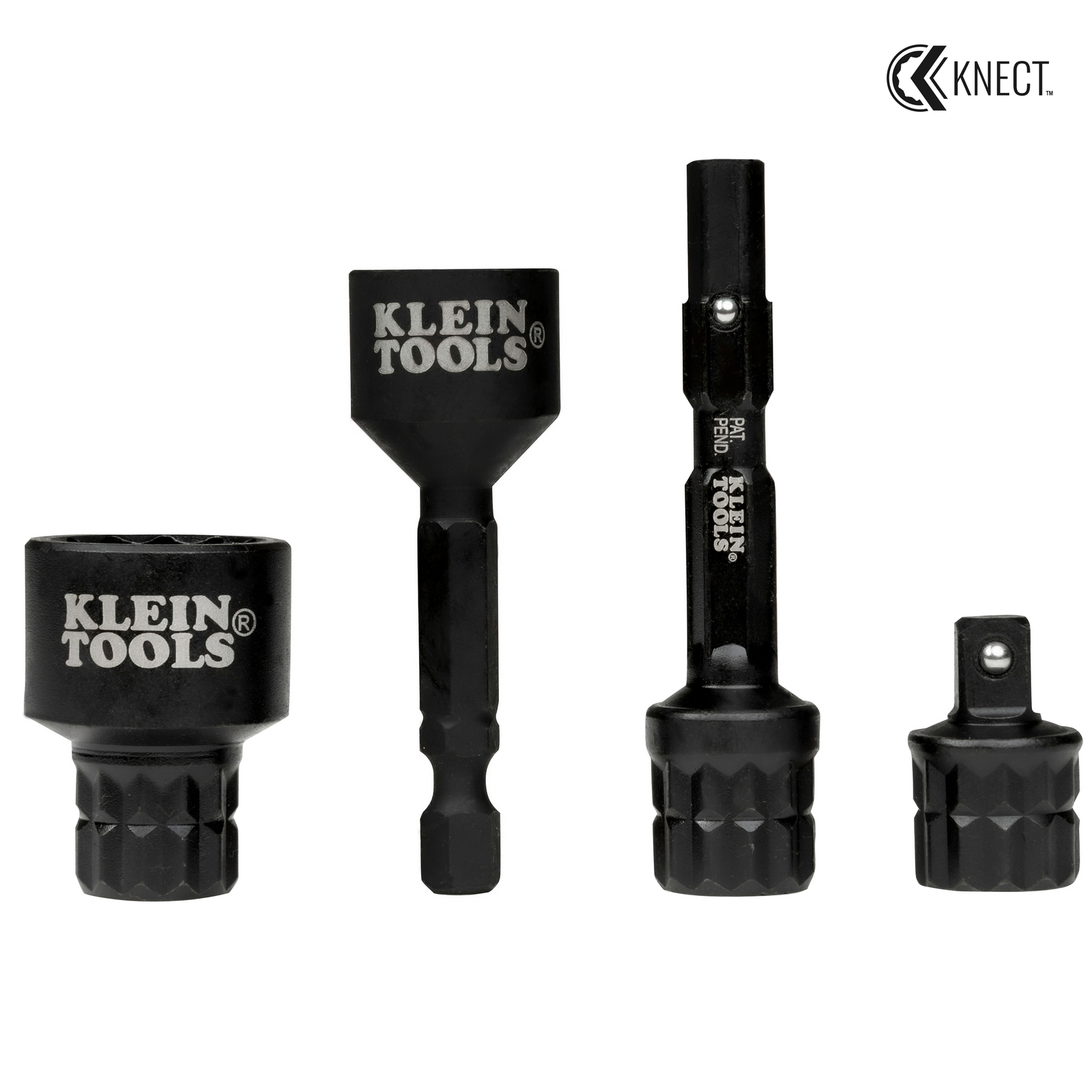 Klein Tools 65KADPS KNECT (S) Impact Socket Adapter Set gallery