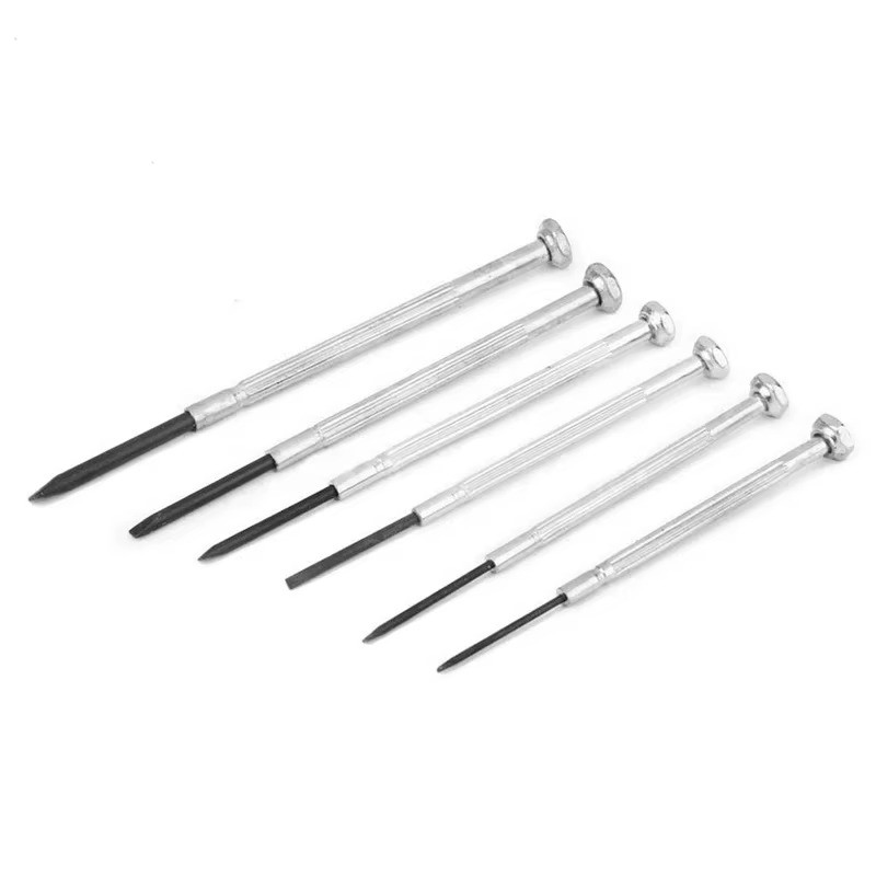 11pc Small Precision Screwdriver Set Mini 6 Sizes Flat Philips for Watch Glasses gallery