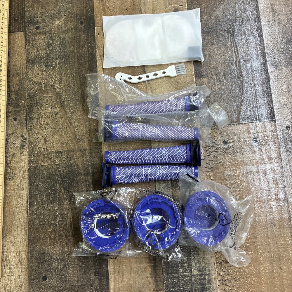 Replacement Filters Dyson V7 V8 Absolute Cordless Vacuum Cleaner 3 pack brush