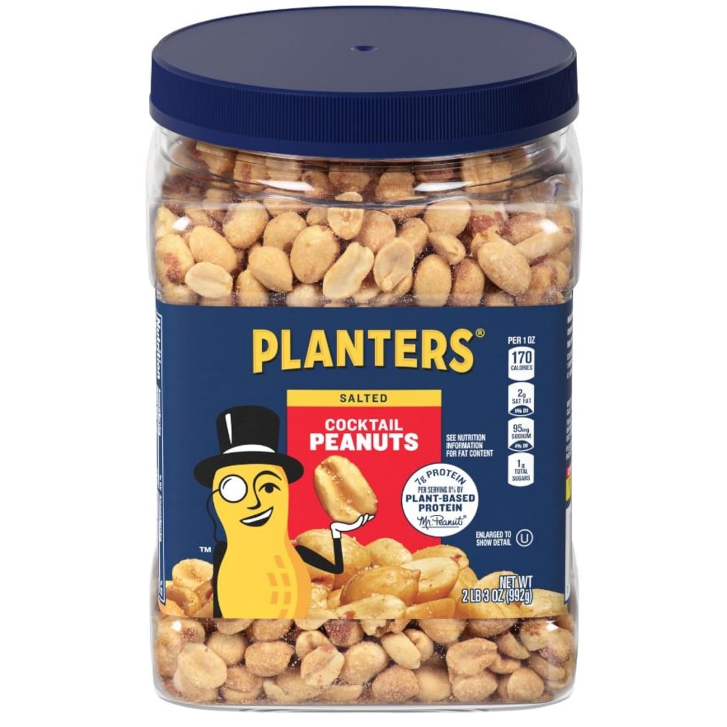 Savory Salted Peanuts - Plant-Based Protein Snack for Parties & After School gallery