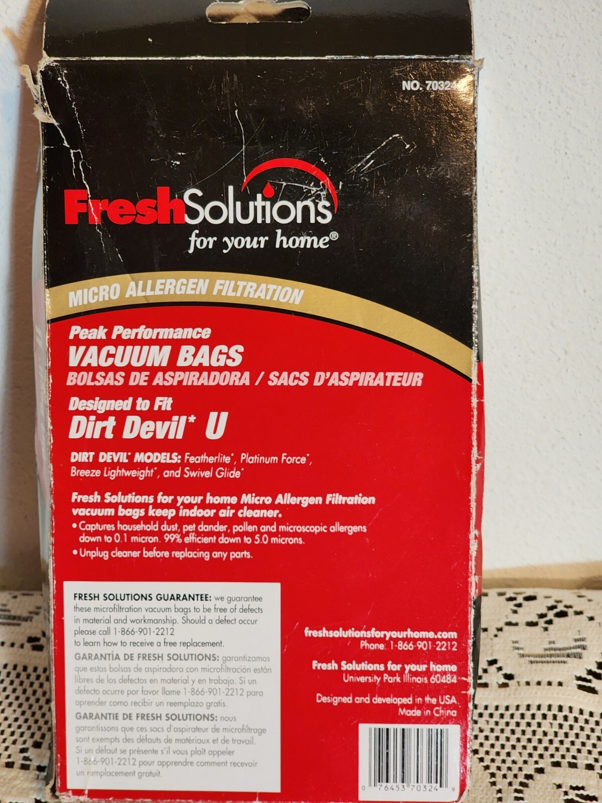Fresh Solutions Vacuum Bags For Dirt Devil Style U gallery