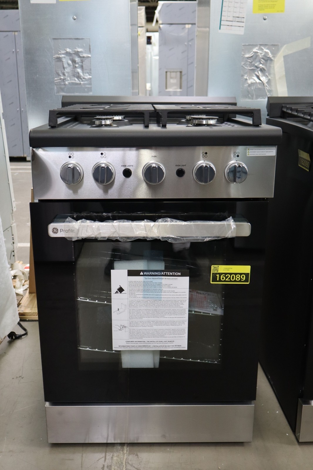 GE Profile PLS624RTSS 24" Stainless Freestanding RV Gas Range NOB #162089 gallery