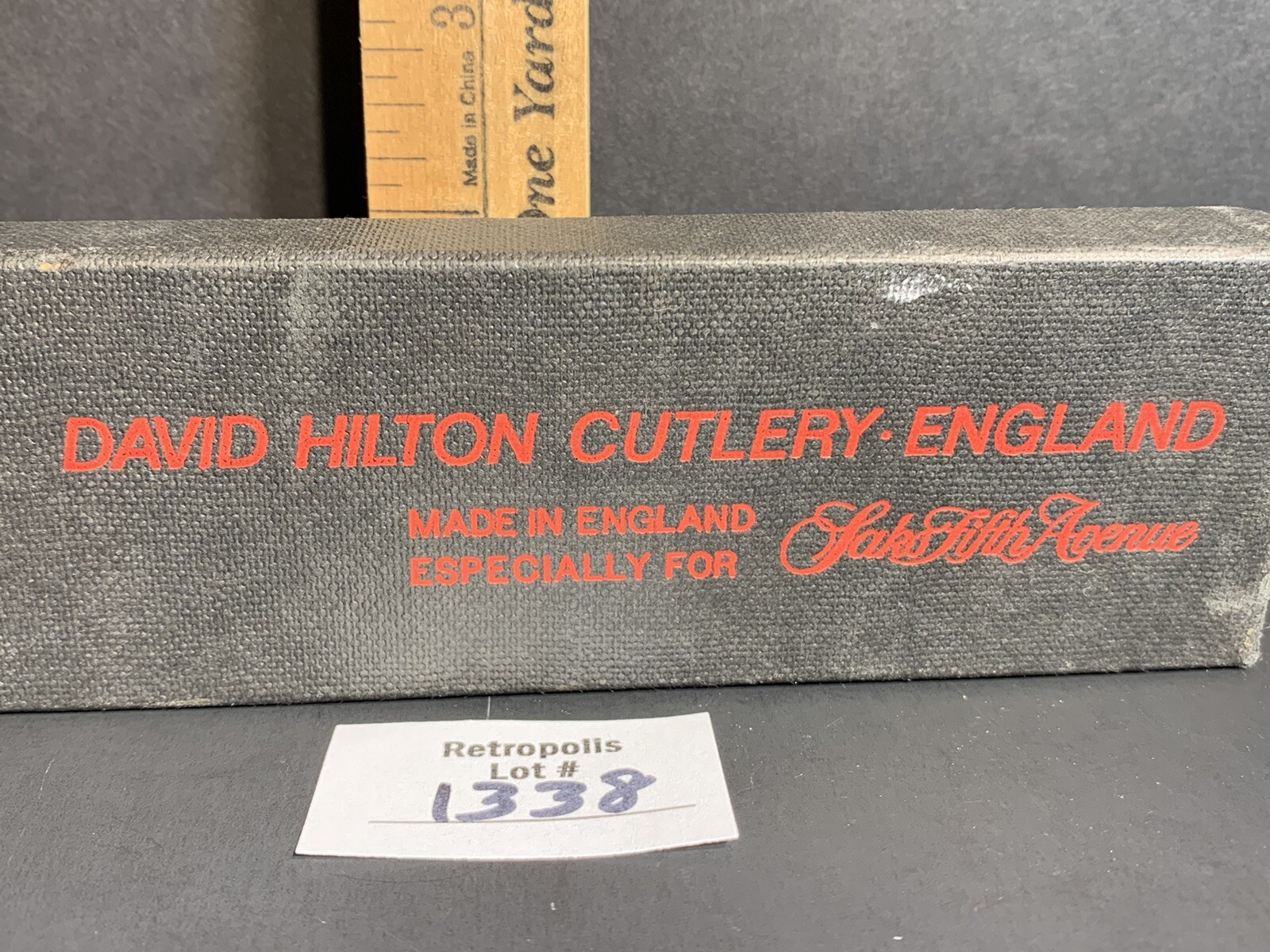 Charcuterie Cheese Server David Hilton Cutlery England Saks Fifth Avenue In Box gallery