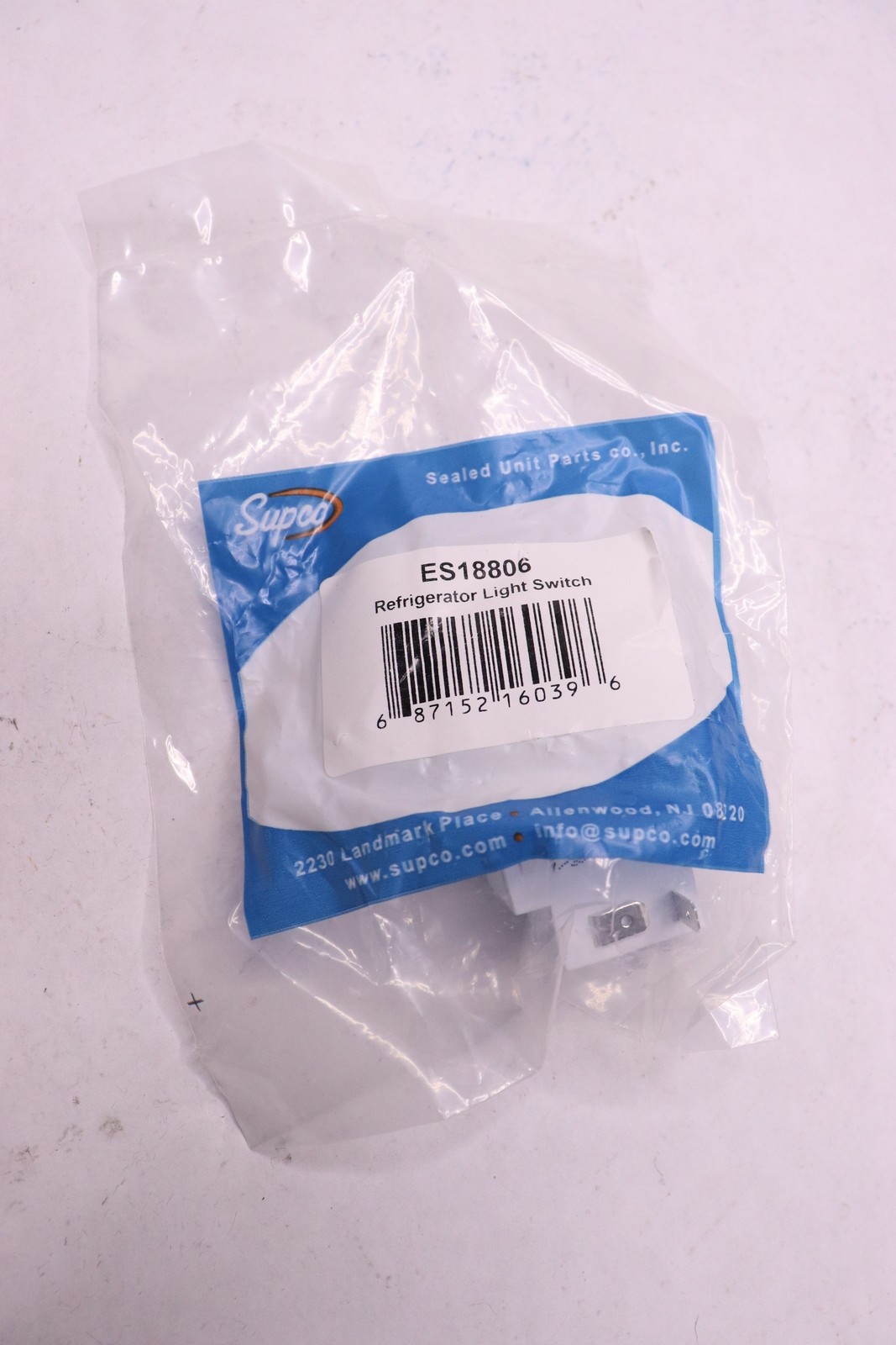 Supco Refrigerator Light Switch ES18806 gallery