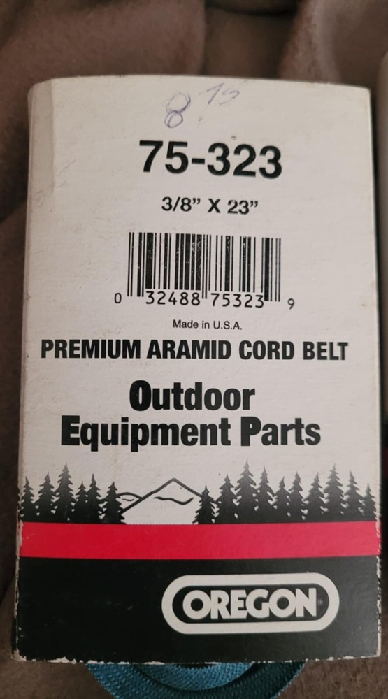 Oregon Replacement 3/8" Width Belts by Size