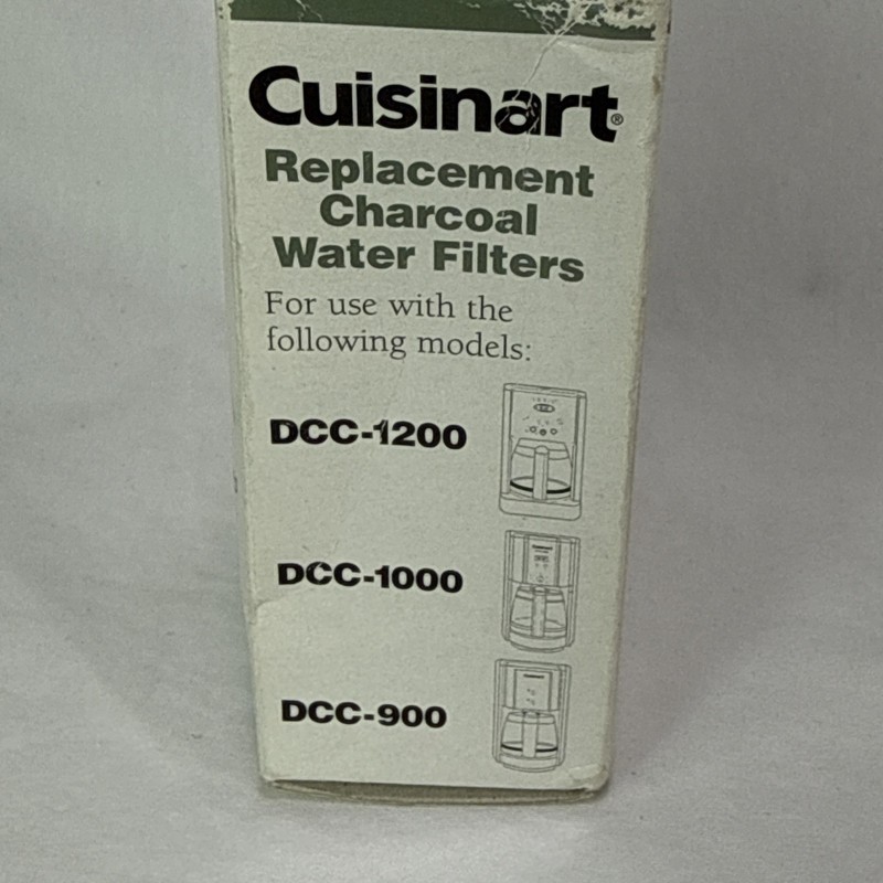 Cuisinart DCC-RWF Replacement Charcoal Water Filter - White 2 Pack gallery