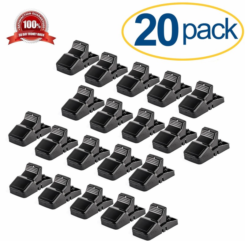 Large Powerful Rat Traps (20 Pack) - Kills Instantly with Powerful Steel Spring gallery
