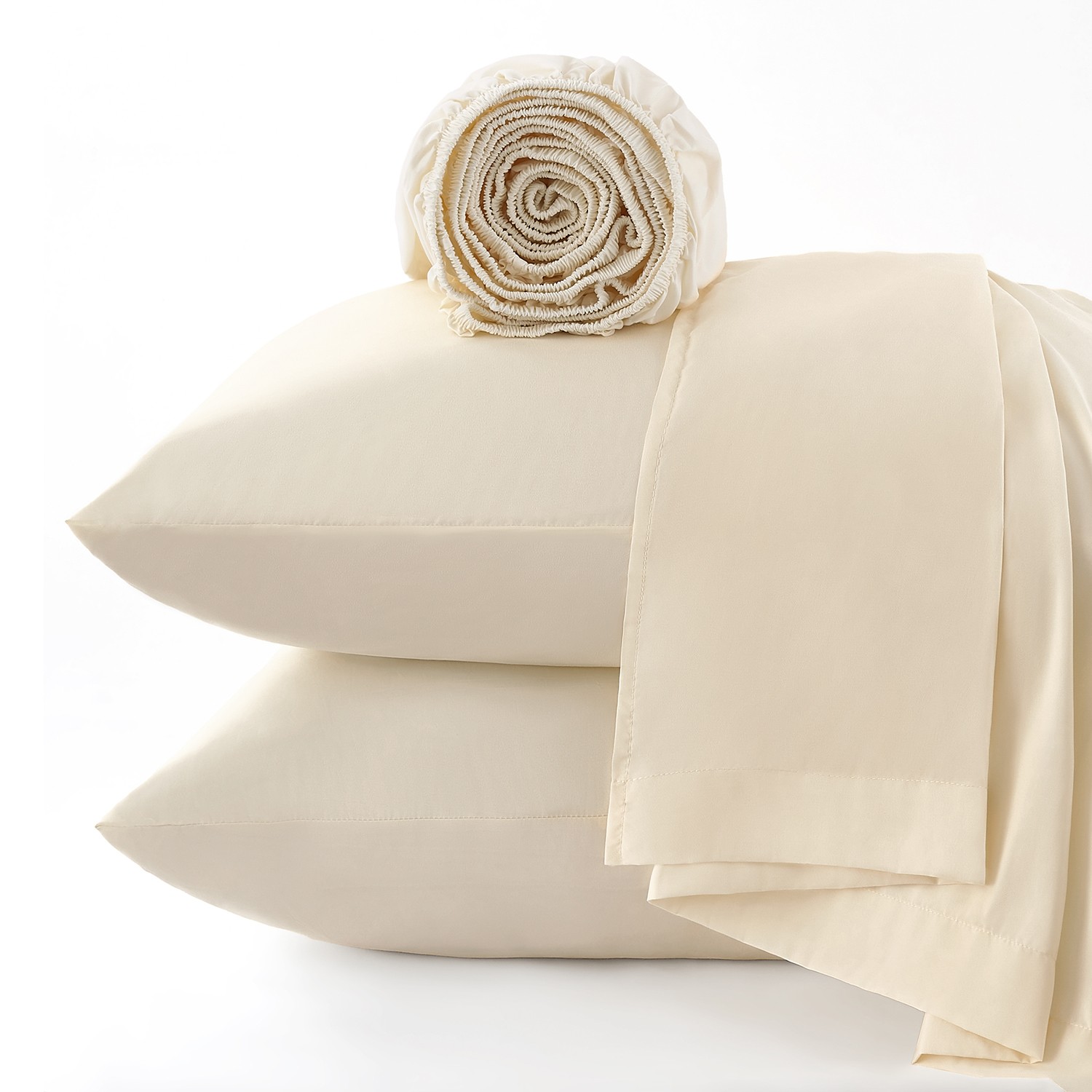2000 Series 4-Piece Bed Sheet Set Soft Deep Pocket Twin King Queen Full Sheets gallery