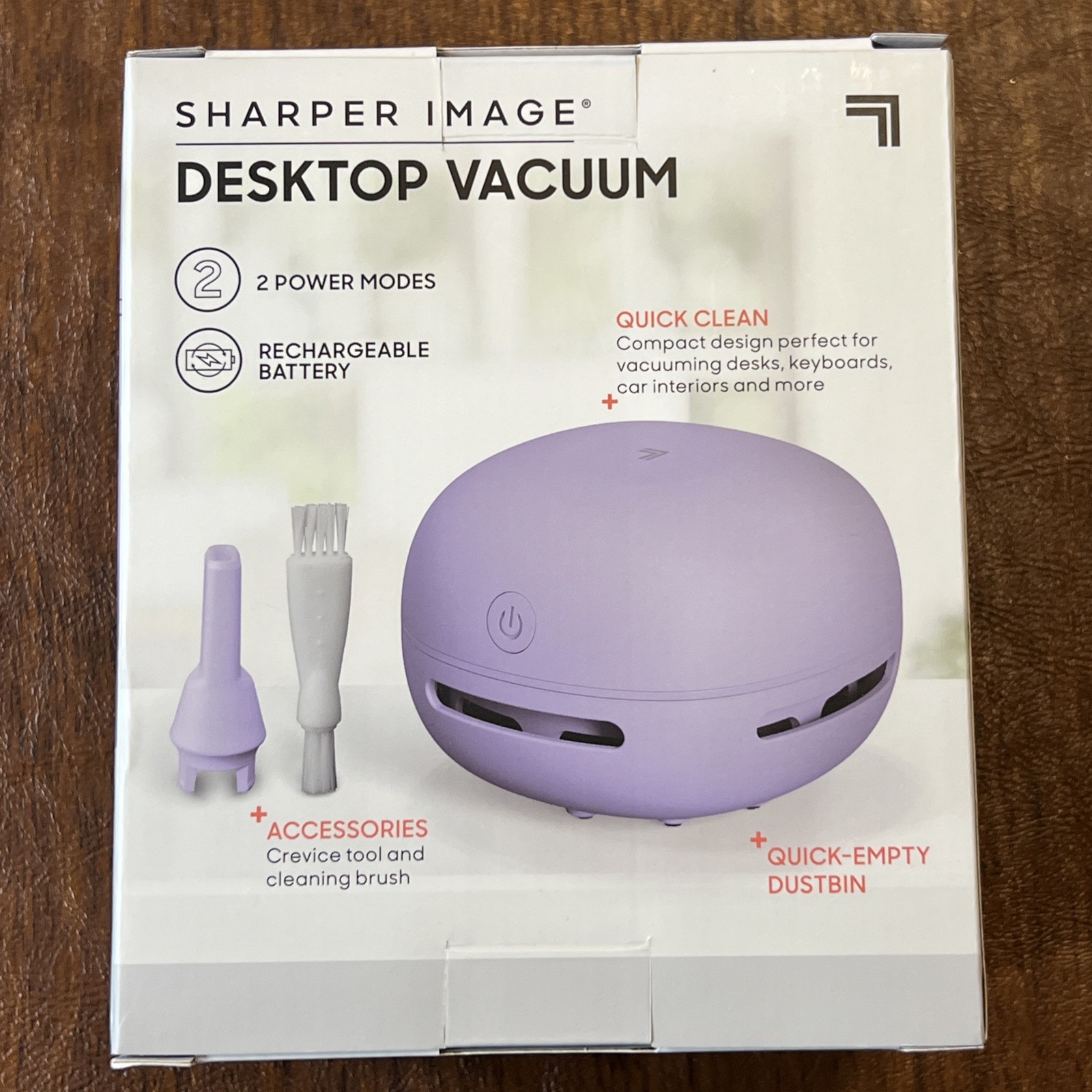 Sharper Image Desktop Cordless Handheld Vacuum Purple Brand new T3 gallery