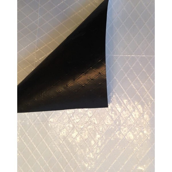 Farm Plastic Supply - Silage Tarp Heavy Duty 6 mil String Reinforced Black/White gallery