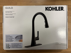 Kohler R33912-BL Guild Pull-down Kitchen Sink Faucet Matte Black