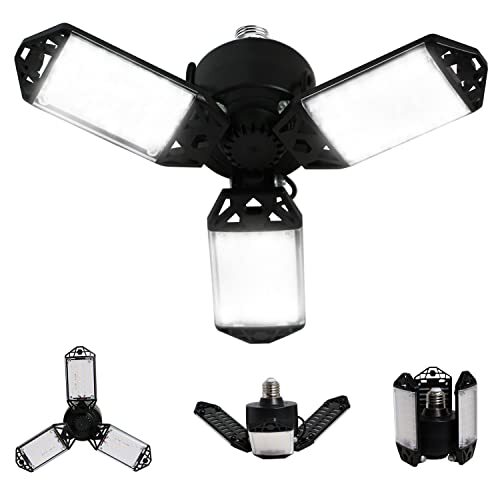 Strong Triburst Multi-Directional 8000 Lumen Super Bright LED Garage Light Defo