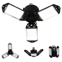 Strong Triburst Multi-Directional 8000 Lumen Super Bright LED Garage Light Defo
