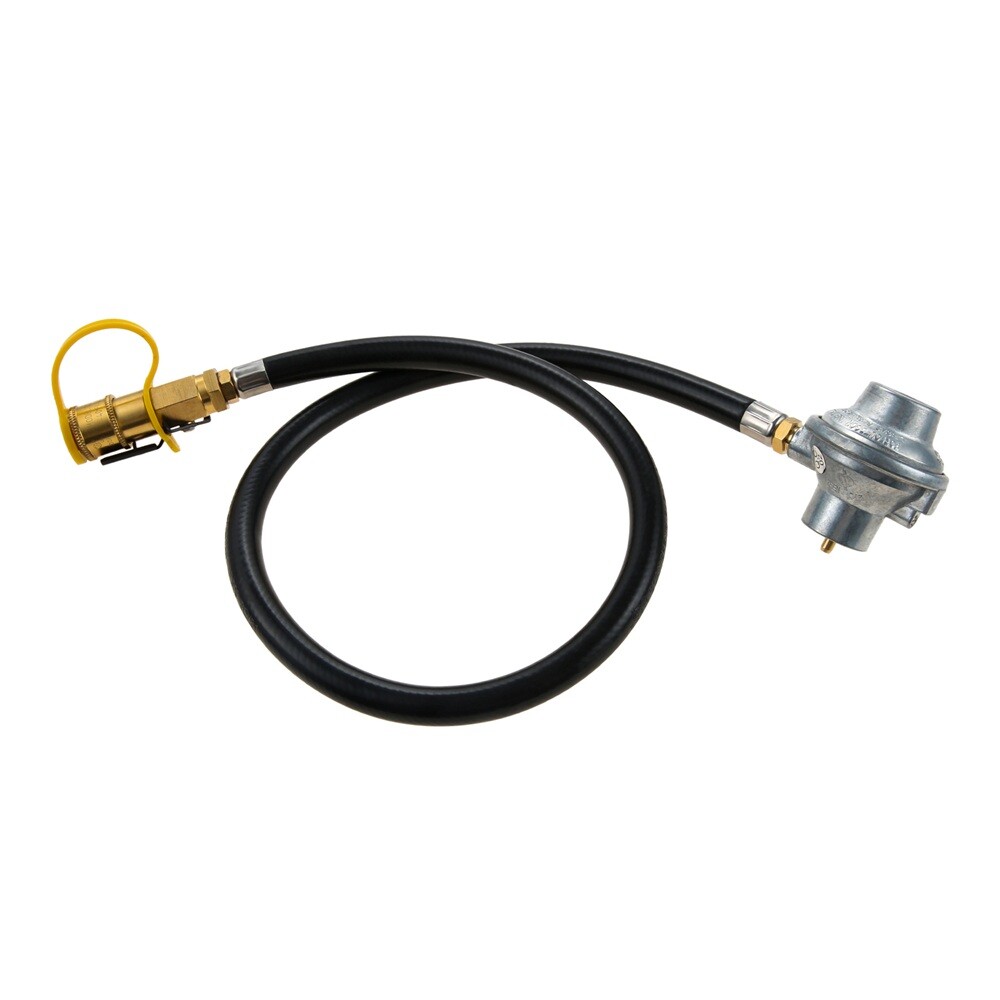 30" 1LB Propane Tank Gas Regulator Valve w 1/4 Quick Connect Valve For Stove gallery