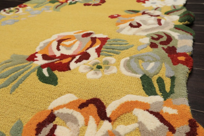 Irregular Shape Multi Size & Color Plush Pile Rug gallery