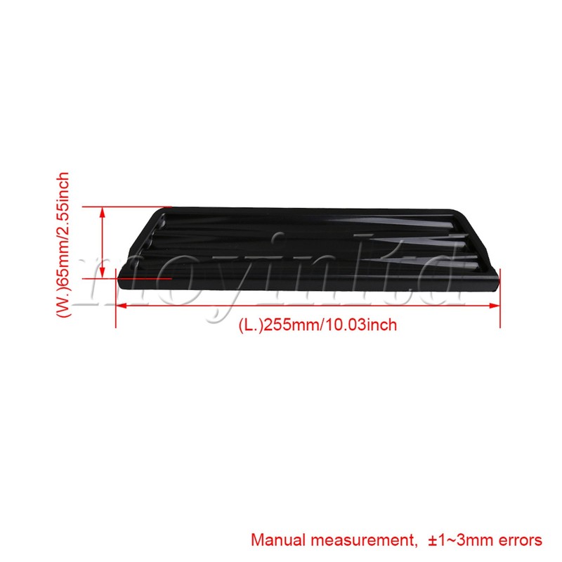 Black Plastic 2206670B Overflow Grille Replace W10171993 PS11739623 gallery