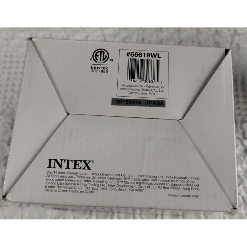Intex Quick Fill Black Electronic/Electric Pump SKU 2664 gallery