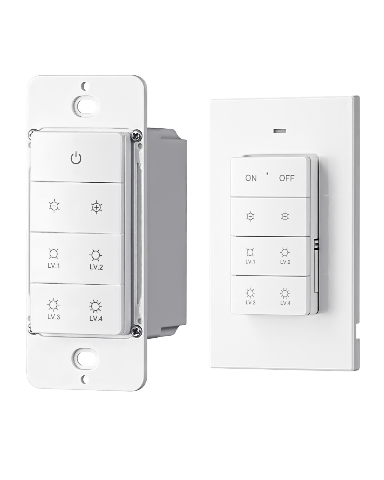 DEWENWIL Wireless Dimmer Switch,Magnetic Remote Control Dimmer Light Switch gallery