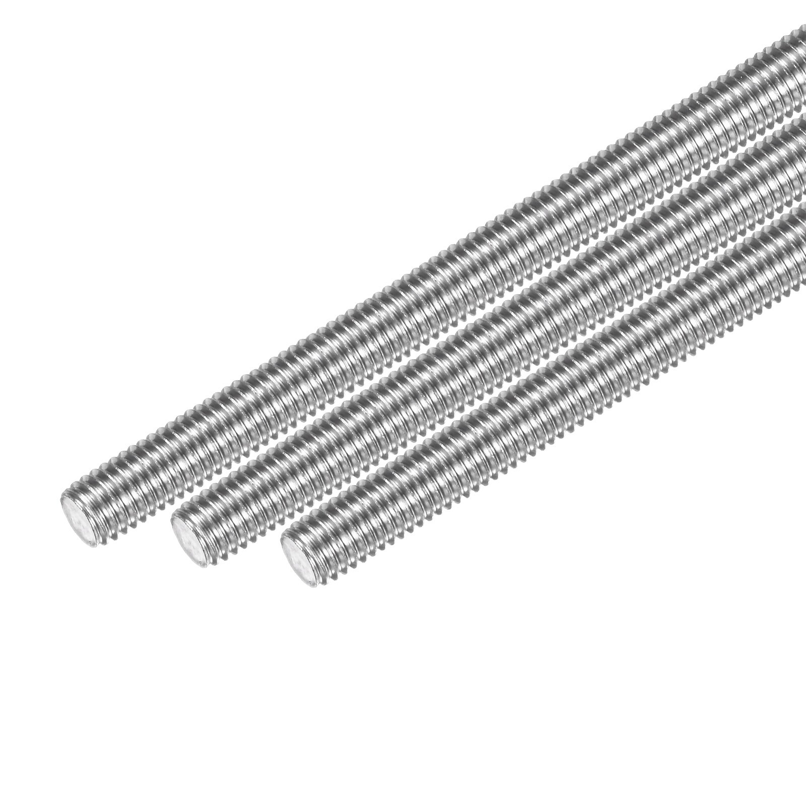 12-Pack Fully Threaded Rod, M5x80mm Stainless Steel Right Hand Thread Bar Studs gallery