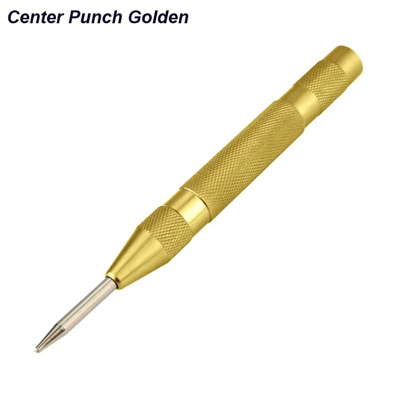 Automatic CENTER PUNCH Tool Adjustable Spring Loaded Super Strong Metal Drill gallery