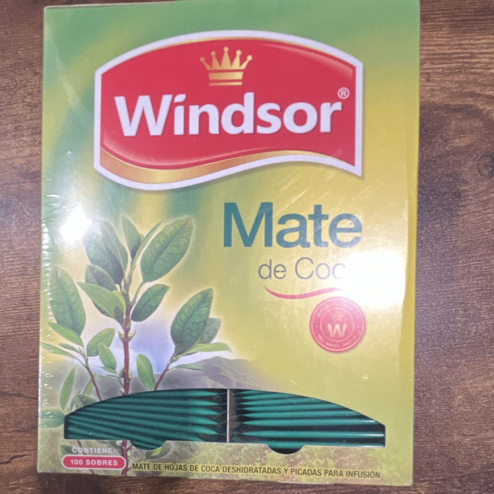 Windsor Mate de Coca Tea & Infusion Bagged Tea Bags Coca Flavor 100 Count 90g gallery