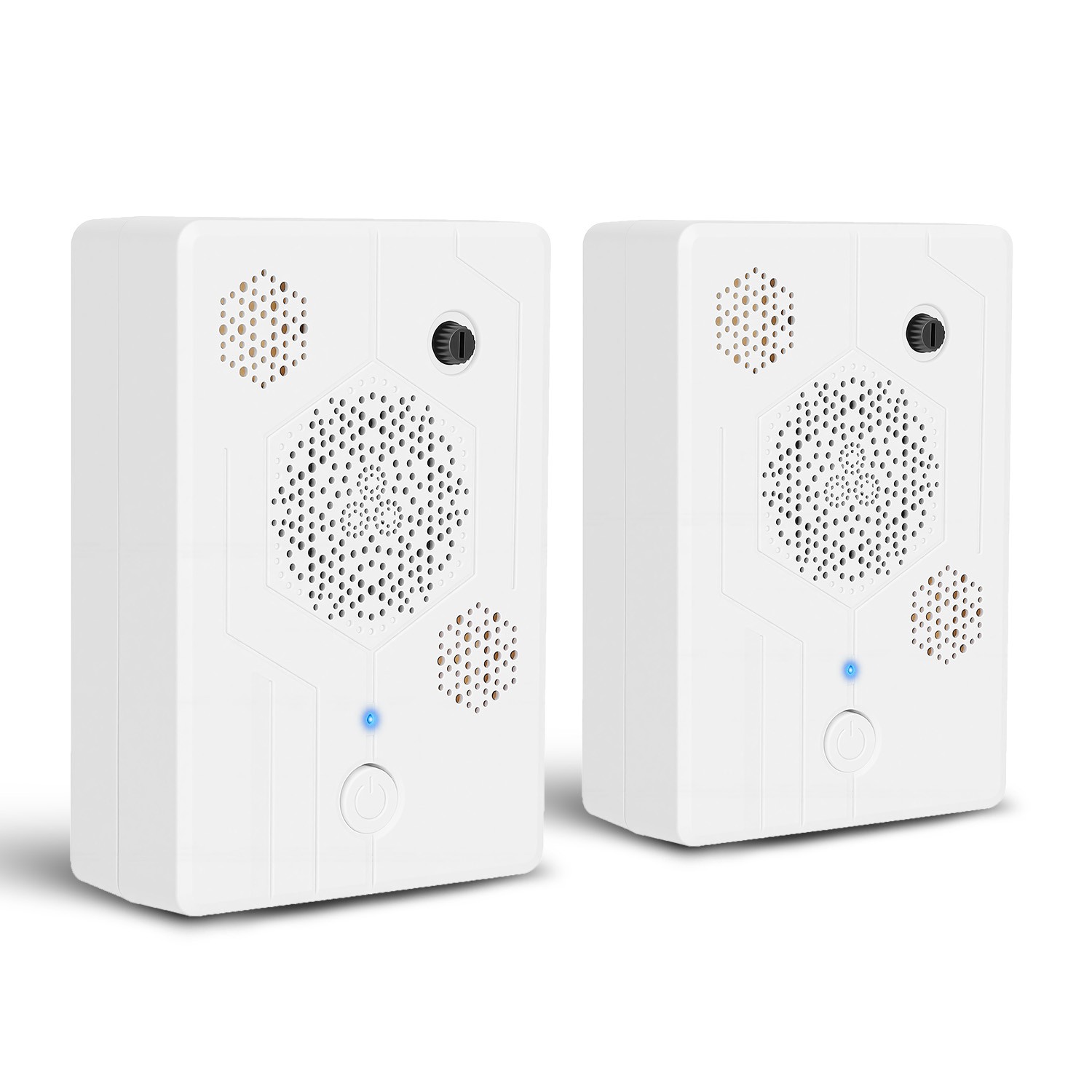 2-Pack 2026 Ultrasonic Bat Repellent with 3 Speakers Indoor/Outdoor Rechargeable gallery