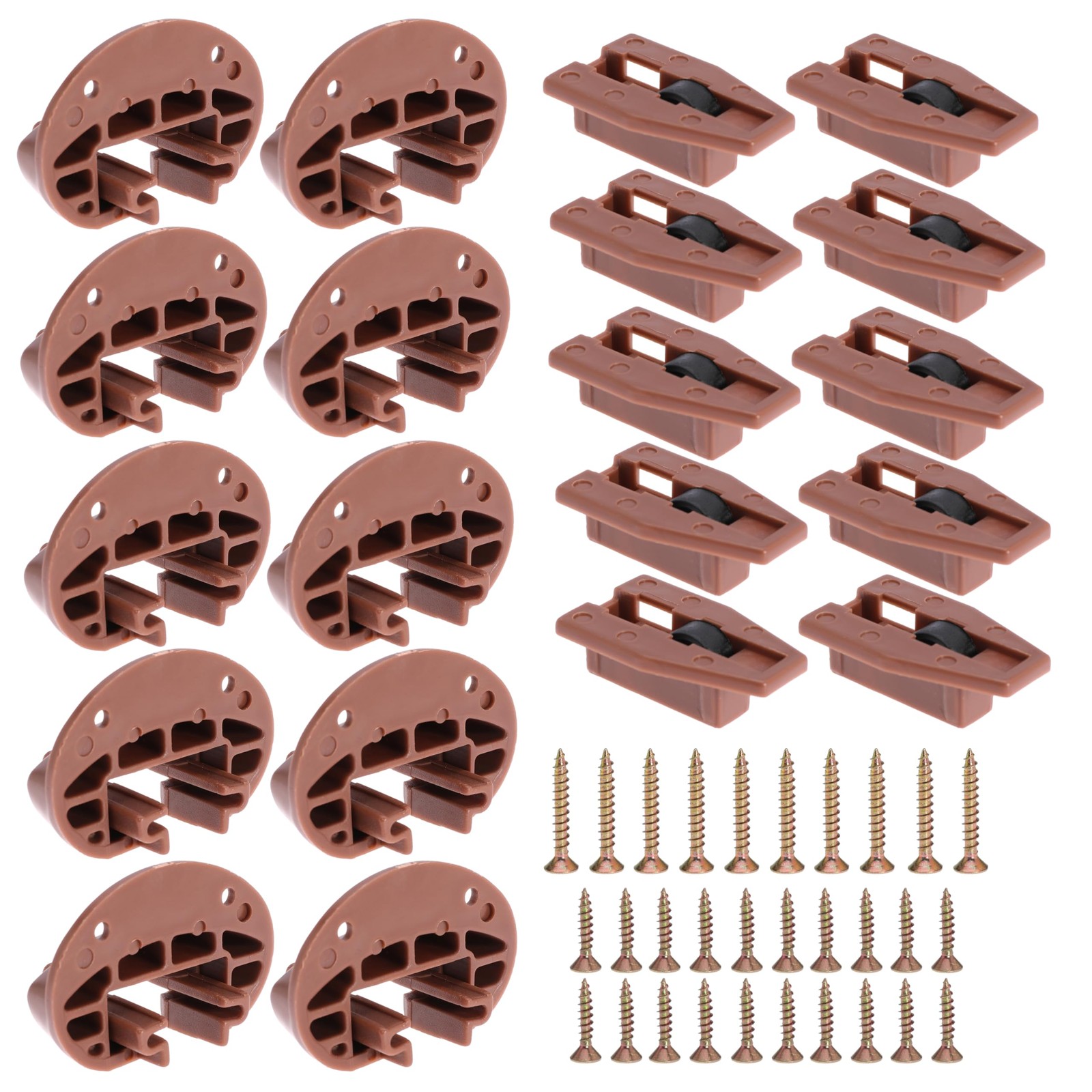 10PCS Drawer Slide Track Guide Glide for kenlin for Rite Trak 2 for Center Mount gallery