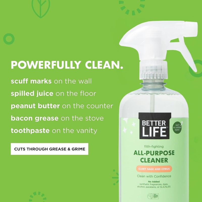 Gentle yet Effective Multi-Surface Cleaner - 24oz x 2, Eco-Friendly Formula gallery