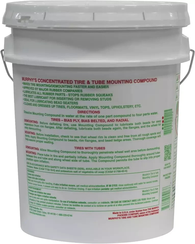 Murphy'S Tire and Tube Mounting Compound 40 Lbs. (46637) gallery