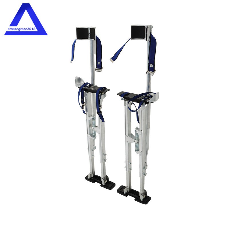 Adjustable 36 - 48 In Drywall Stilts Painters Tools Aluminum 3 Color gallery