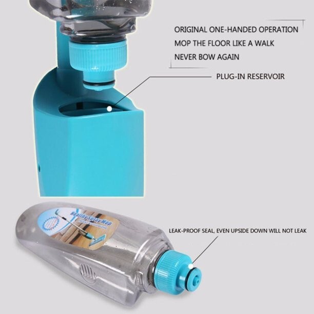 Spray Mop Microfiber Cleaner 360° Professional Handle Mop for all Types of Floor gallery