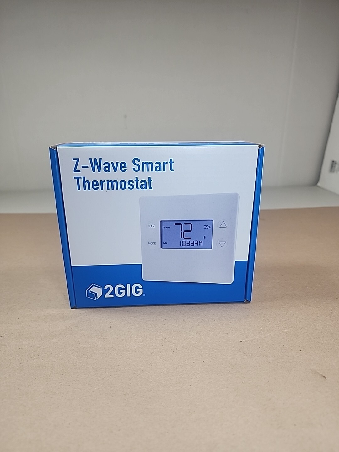 2gig Z-Wave 700 Smart Programmable Thermostat 2GIG-STZ-1 New Sealed gallery