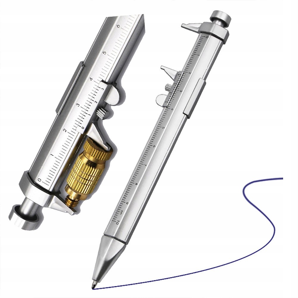 Rosfix Pen with Gauge 0-100mm - Precise Measurement | Compact | 0.02mm gallery