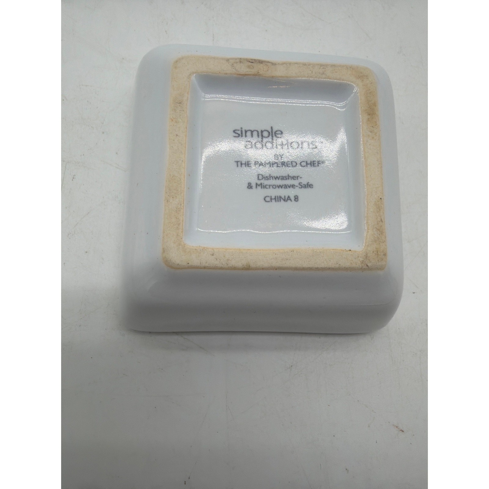 Pampered Chef Simple Additions Petite Squares Dip Bowls Set of 7 gallery