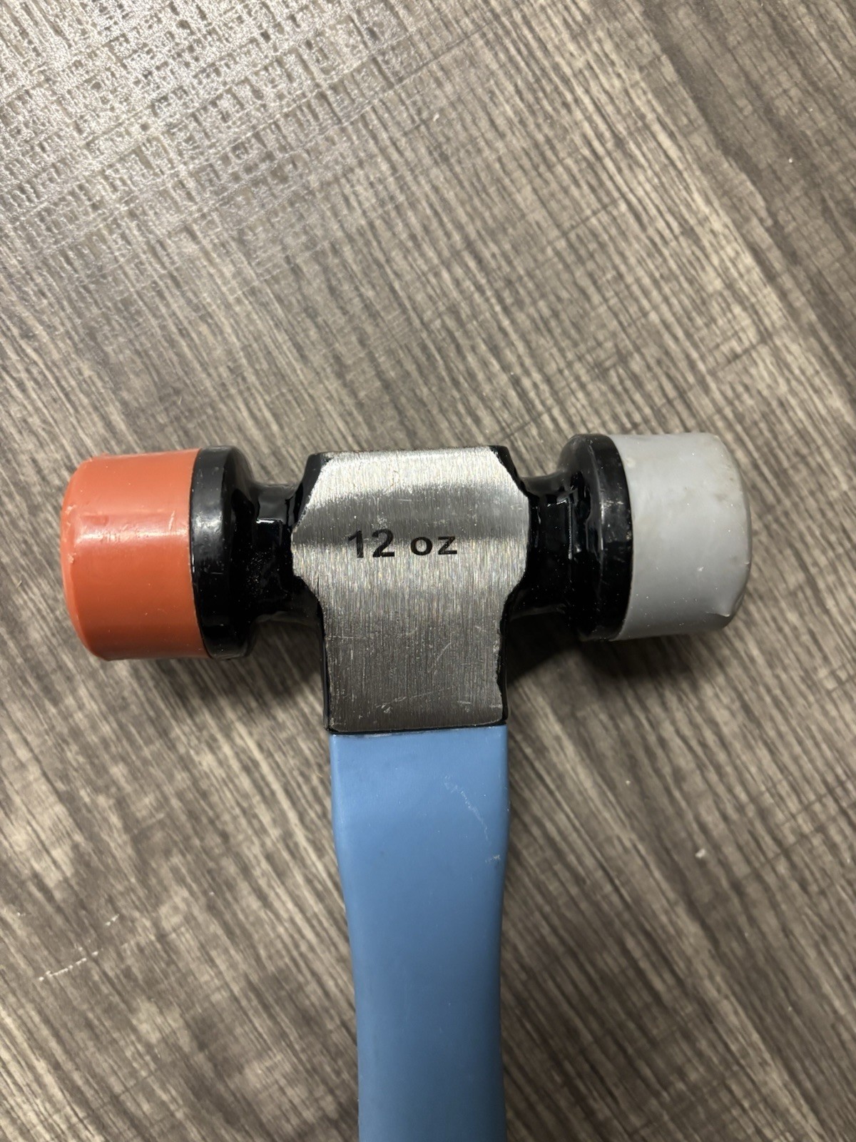 LiteprooF 12 oz Soft Face Hammer Rubber Head/Handle Blue Black Orange Gray gallery